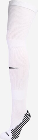 NIKE Soccer Socks in White: front