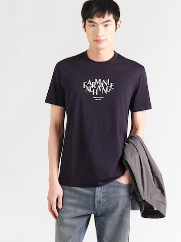 ARMANI EXCHANGE Bluser & t-shirts i blå: forside