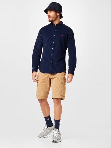 Polo Ralph Lauren - Ajuste estrecho Camisa en azul