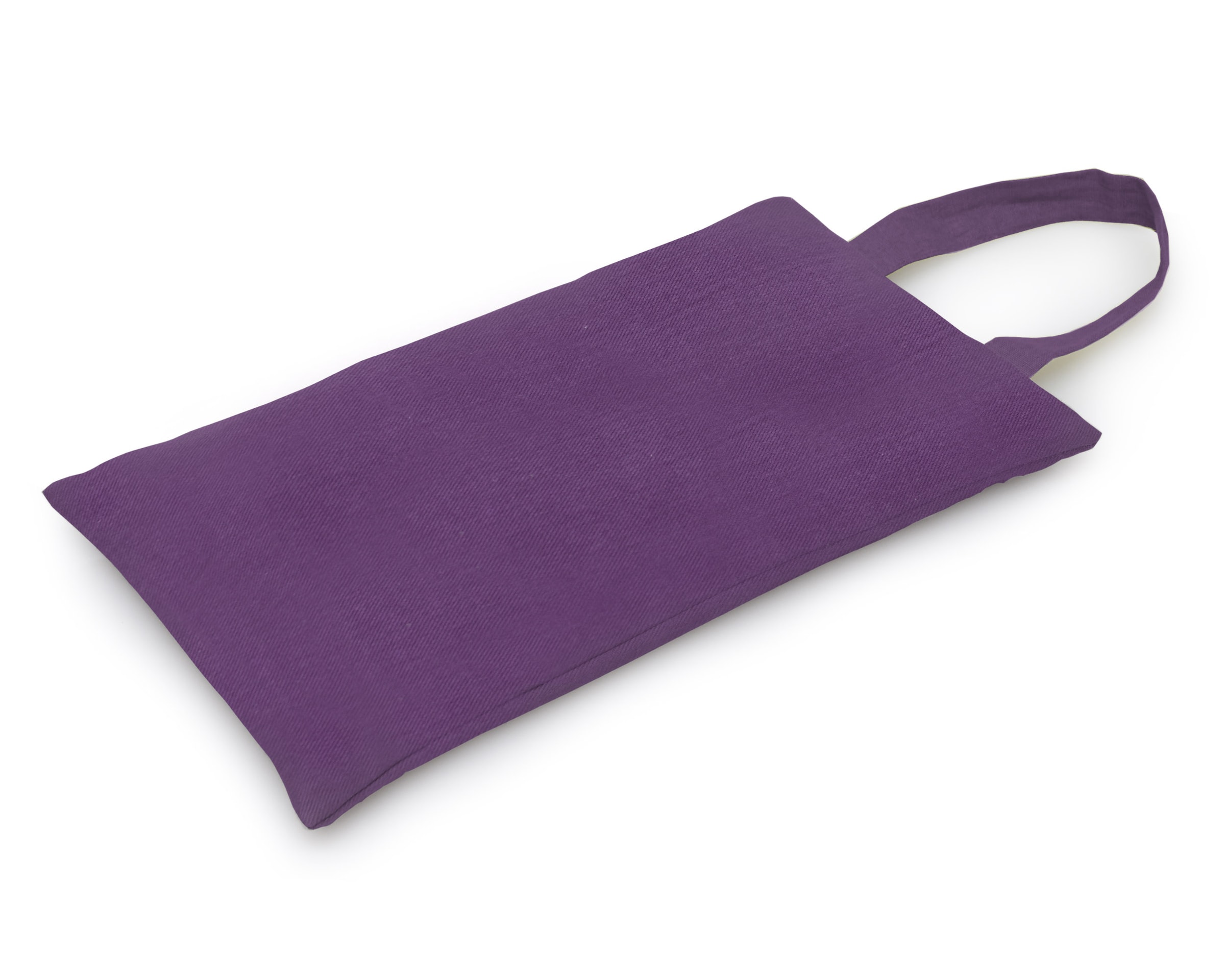YOGISTAR.COM Pillow in Purple: front