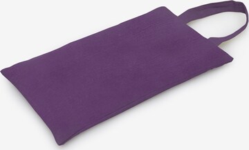 YOGISTAR.COM Pillow in Purple: front