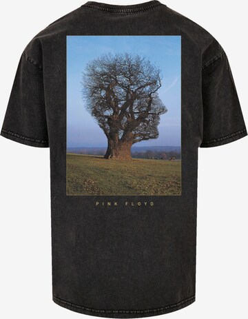 F4NT4STIC Shirt 'Pink Floyd Tree Head' in Zwart: voorkant