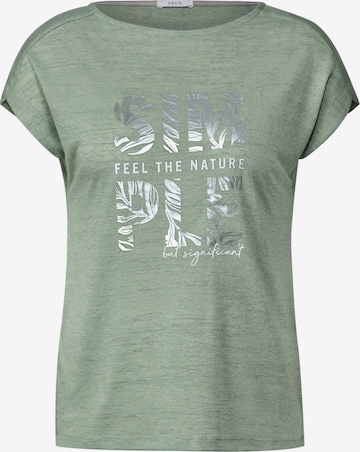 CECIL Shirt in Green: front