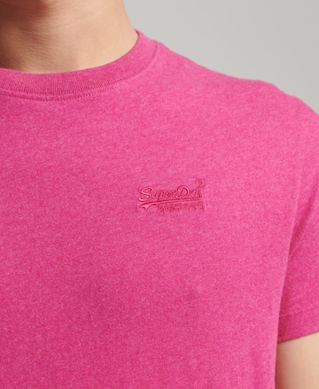 Superdry T-Shirt  'Essential' in Pink