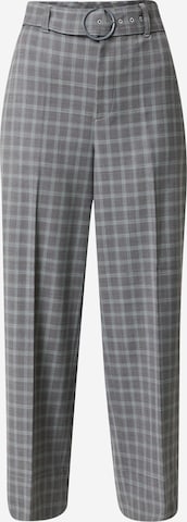 Club Monaco - Loosefit Pantalón de pinzas 'ENAMEL' en gris: frente