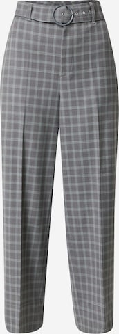 Club Monaco Loosefit Pantalon 'ENAMEL' in Grijs: voorkant