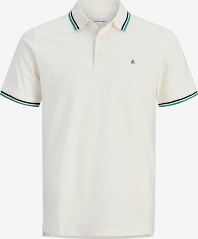 JACK & JONES Majica 'JJEPaulos' veličine L u mornarsko plava / žad / prljavo bijela, Pregled proizvoda