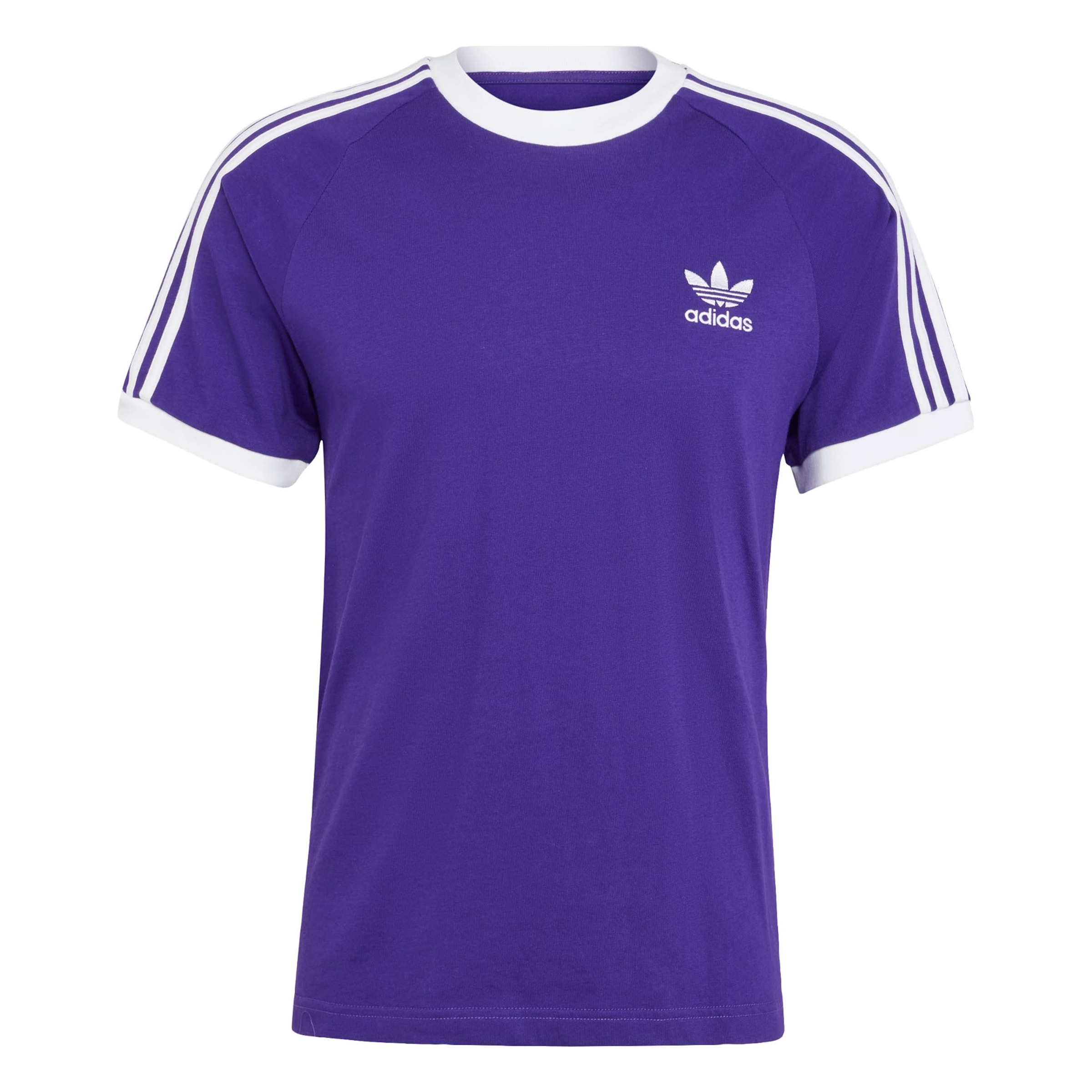 ADIDAS ORIGINALS Shirt Adicolor Classics in Dark Purple ABOUT YOU