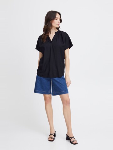 Camicia da donna di Fransa in nero
