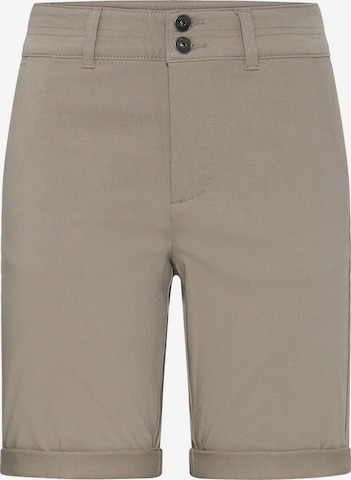 Coupe slim Pantalon ' OXKeily ' Oxmo en beige : devant