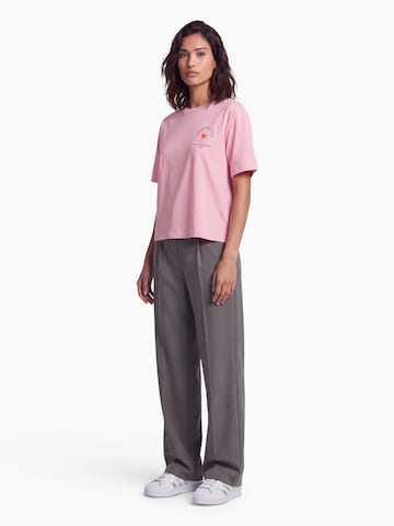 VERO MODA Футболка 'VMPAULINA THEA' в Ярко-розовый
