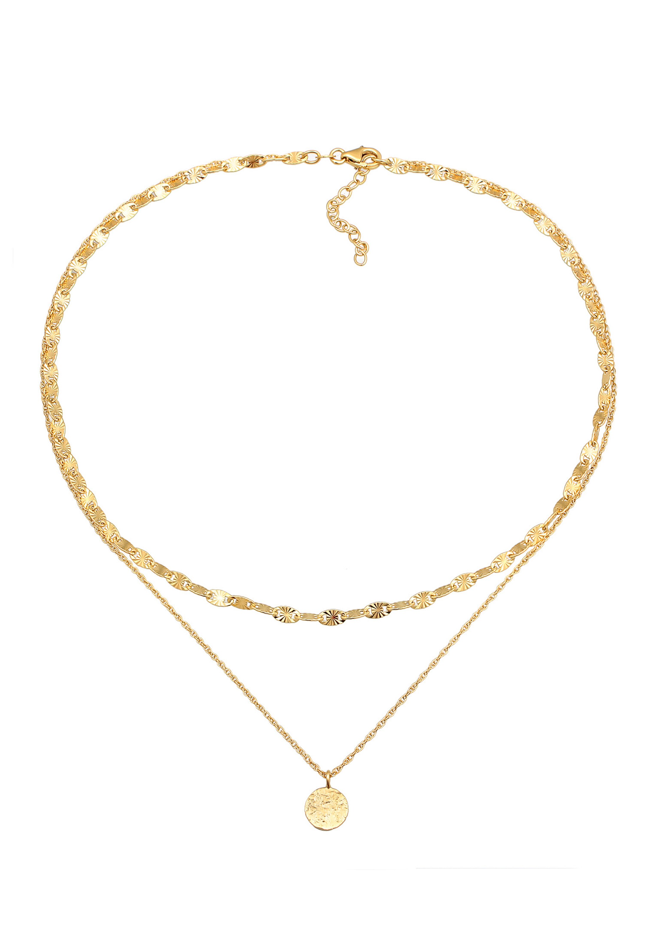 Chaîne ELLI en or : devant