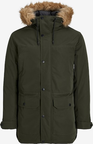 JACK & JONES Parka 'Winner' in Grün: predná strana