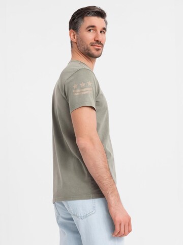 Ombre Shirt in Groen