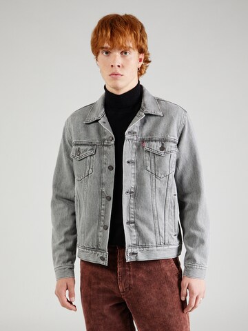 LEVI'S ® Övergångsjacka 'The Trucker Jacket' i grå: framsida