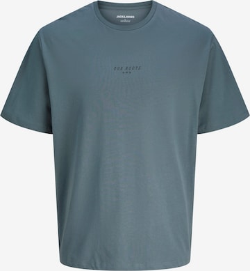 T-Shirt 'Kenji' JACK & JONES en gris : devant