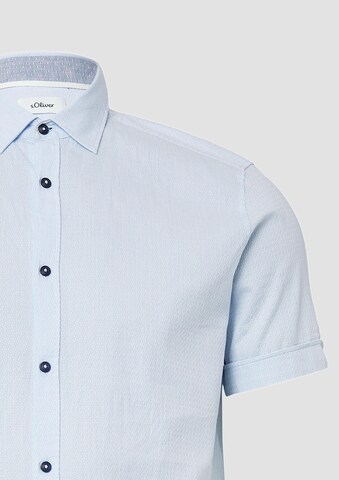 Coupe regular Chemise s.Oliver en bleu