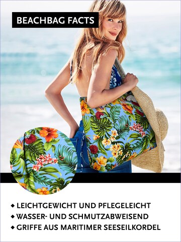 DonDon Beach Bag in Blue: front