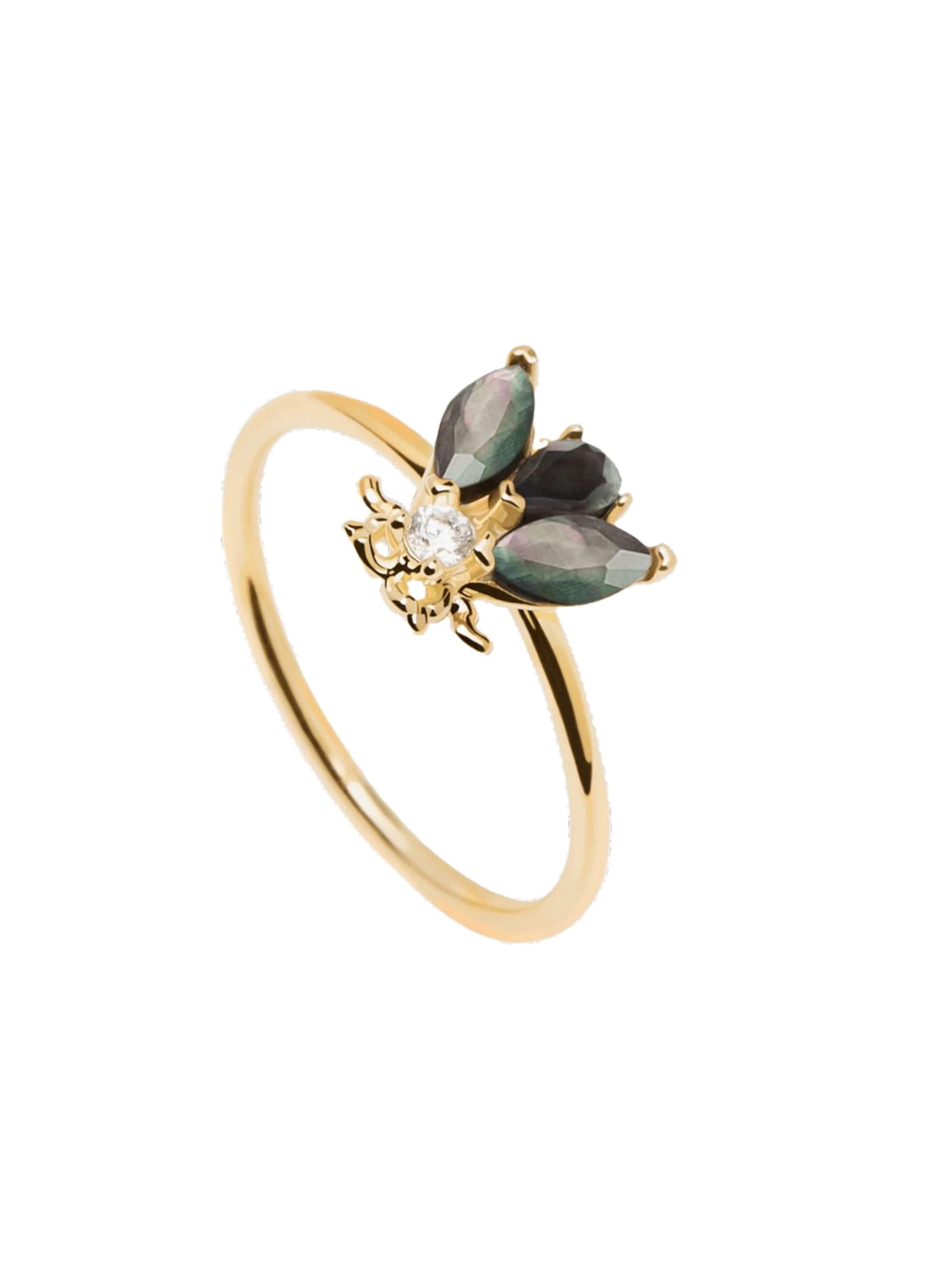 P D PAOLA Ring in Gold: Vorderseite