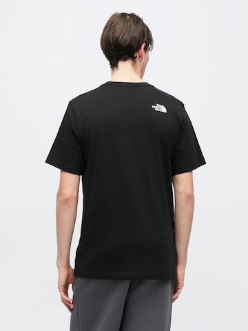 THE NORTH FACE Shirt 'Mountain Line' in Zwart