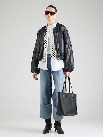 ONLY Wide Leg Jeans 'ONLJAX' in Blau