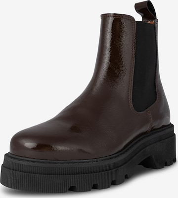 Shoe The Bear Chelsea Boots 'Sanna' i brun: forside