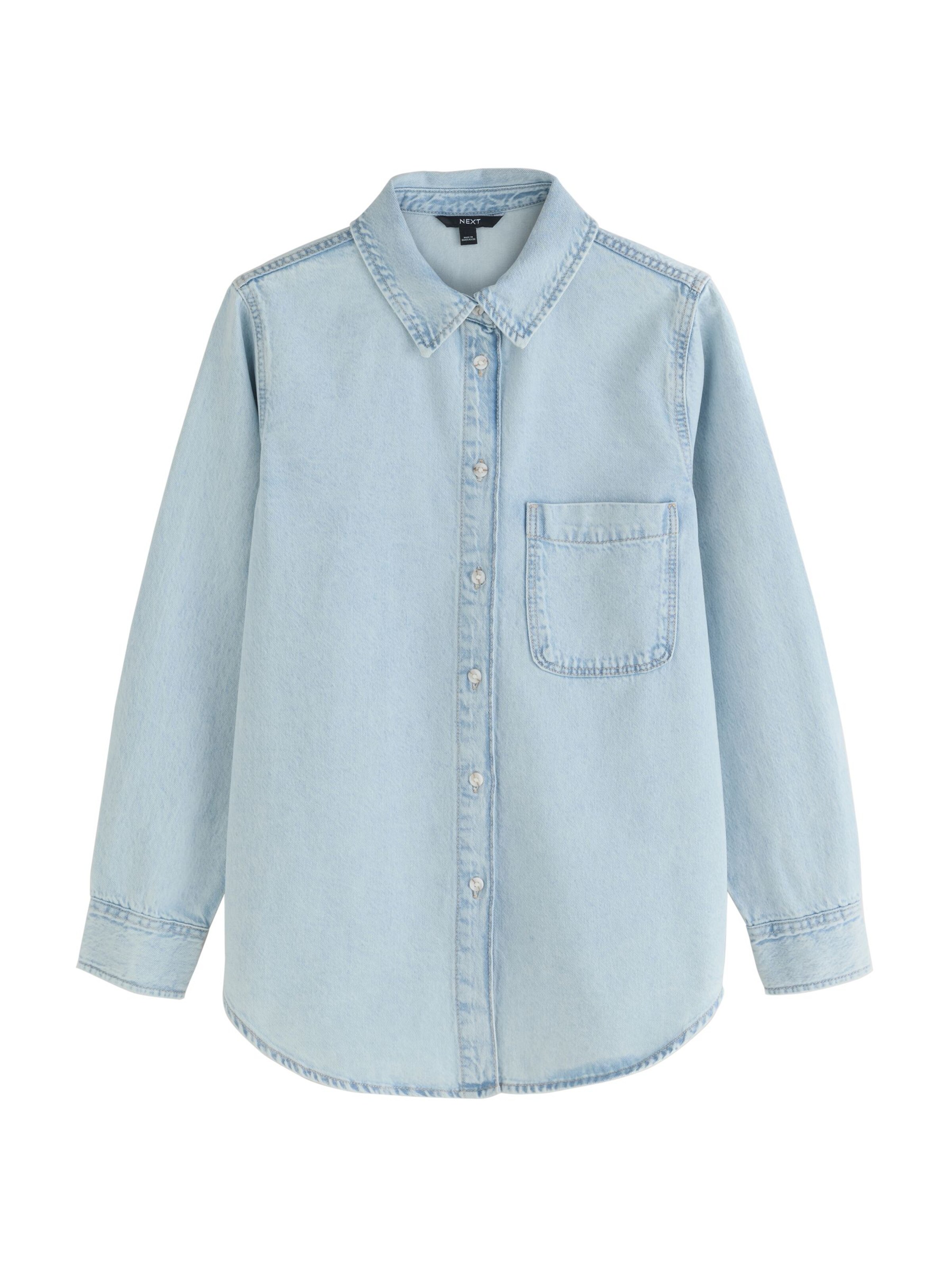 Next Bluse in Blau: Vorderseite