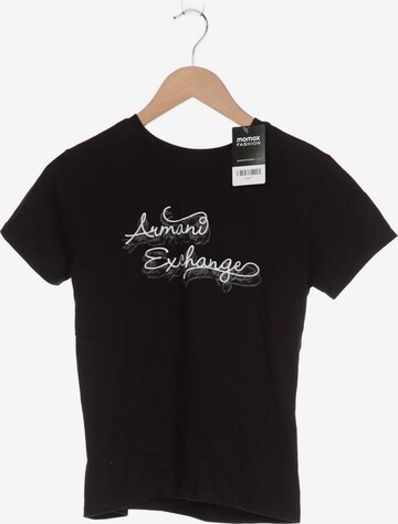 ARMANI EXCHANGE T-Shirt L in Schwarz: predná strana