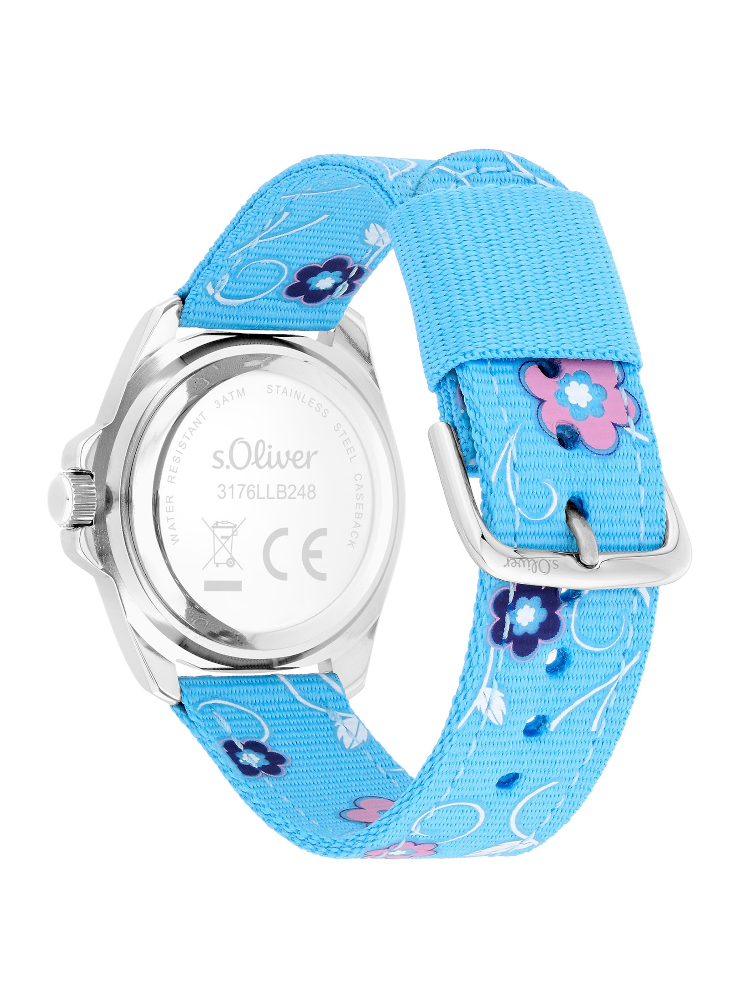 s.Oliver Watch in Blue