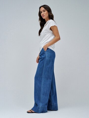 Salsa Jeans T-Shirt in Weiß