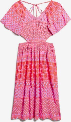 Superdry Dress in Pink: front