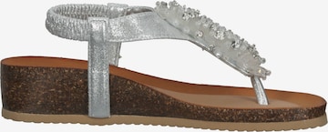 IGI&CO T-Bar Sandals in Silver