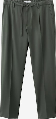 MANGO MAN Regular Hose 'Stone' in Grün: Vorderseite