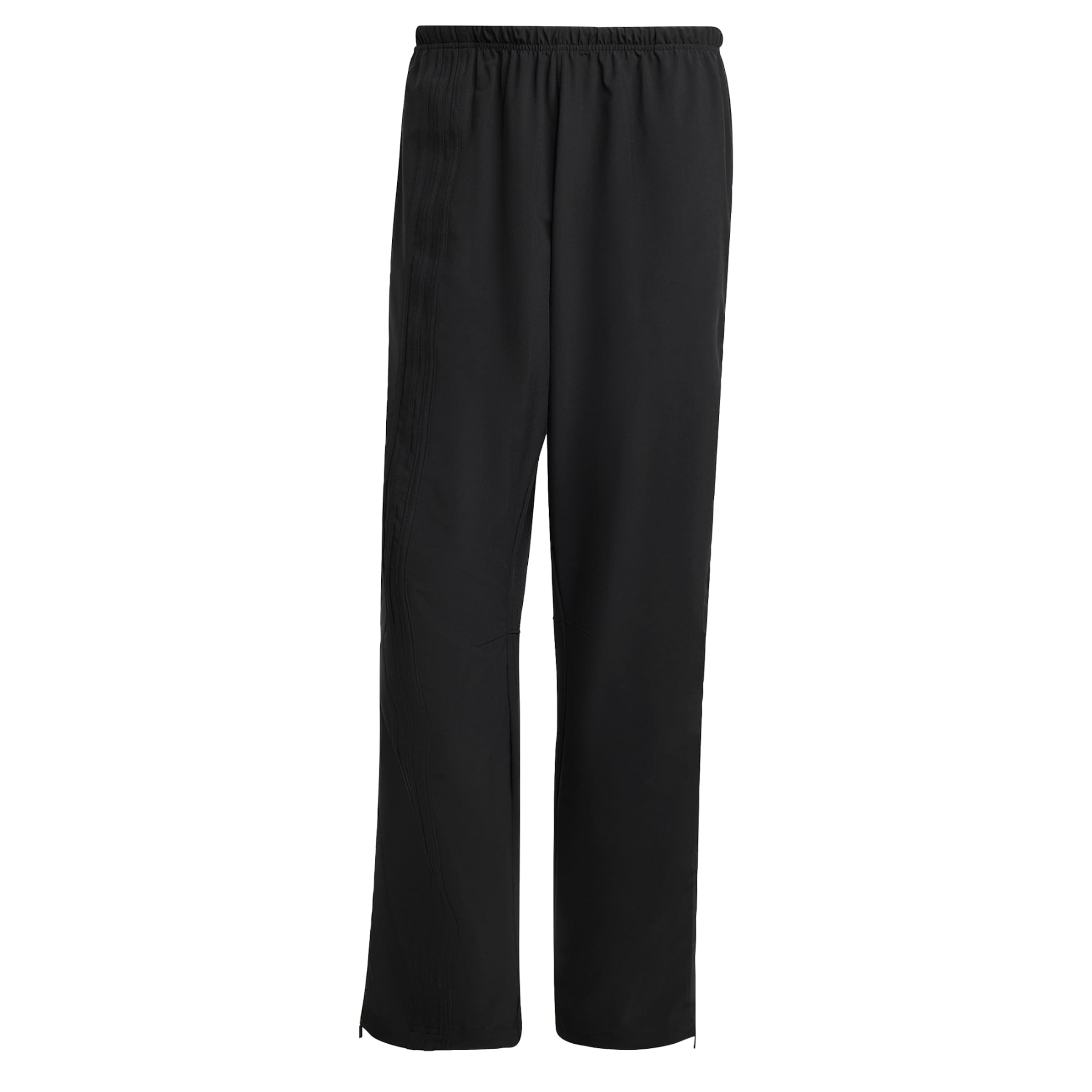 ADIDAS ORIGINALS - Loosefit Pantalón 'Side Mesh Zip' en negro: frente