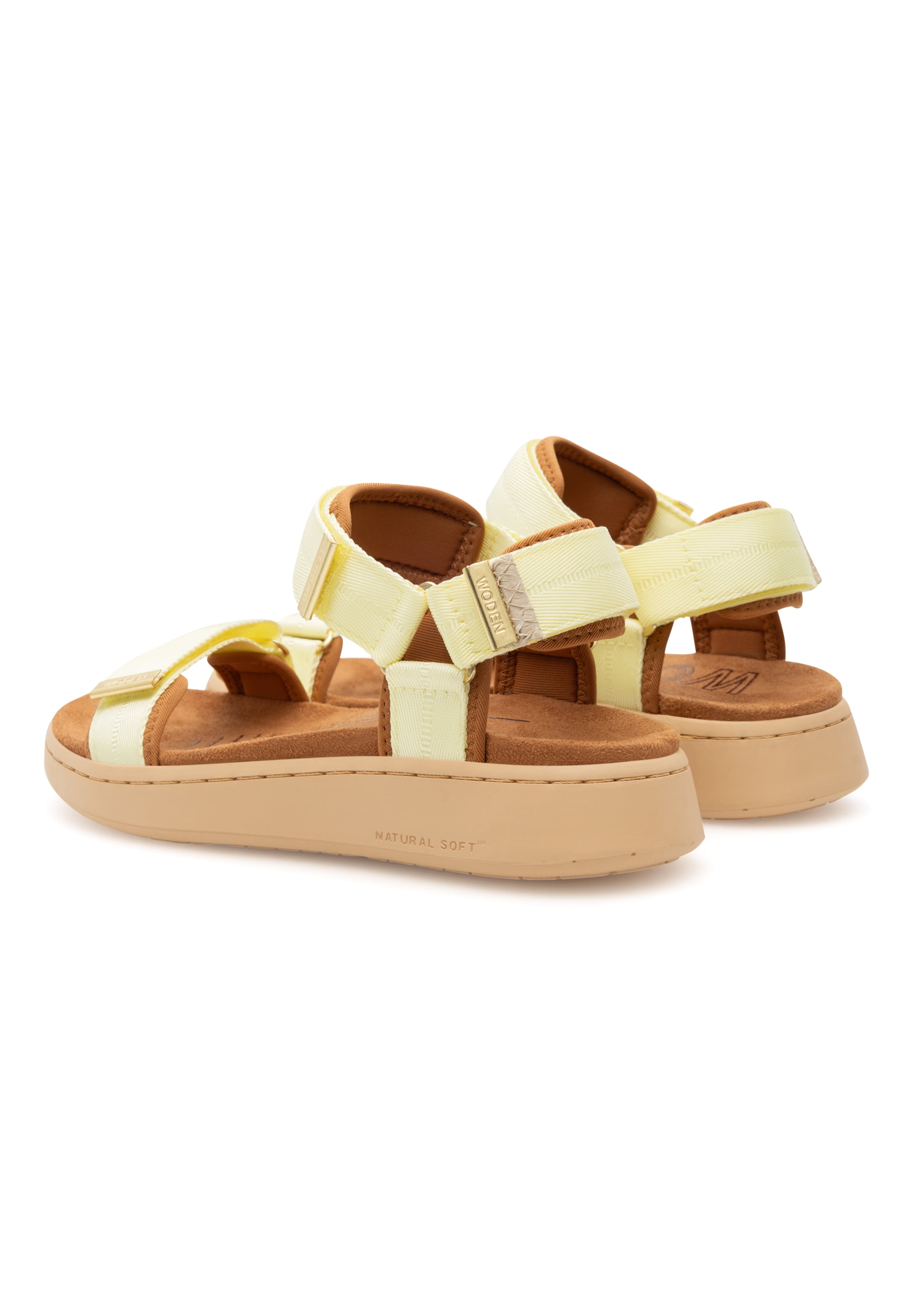 Sandales 'Line' WODEN en jaune