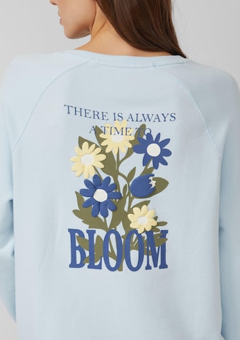 Sweat-shirt s.Oliver en bleu