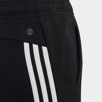 ADIDAS SPORTSWEAR Slim fit Sports trousers 'Future Icons 3-Stripes' in Black