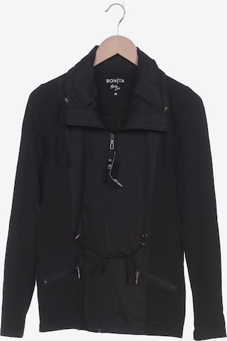 BONITA Sweatshirt & Zip-Up Hoodie in M in Black: front