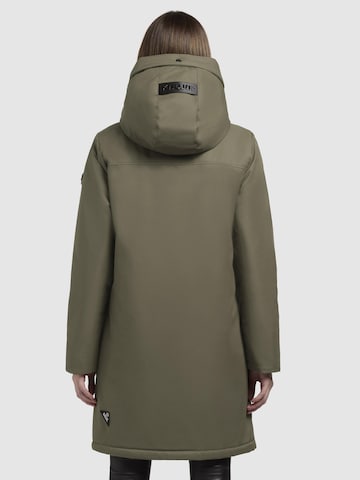 khujo Between-seasons coat 'Yaak3-YM' in Green
