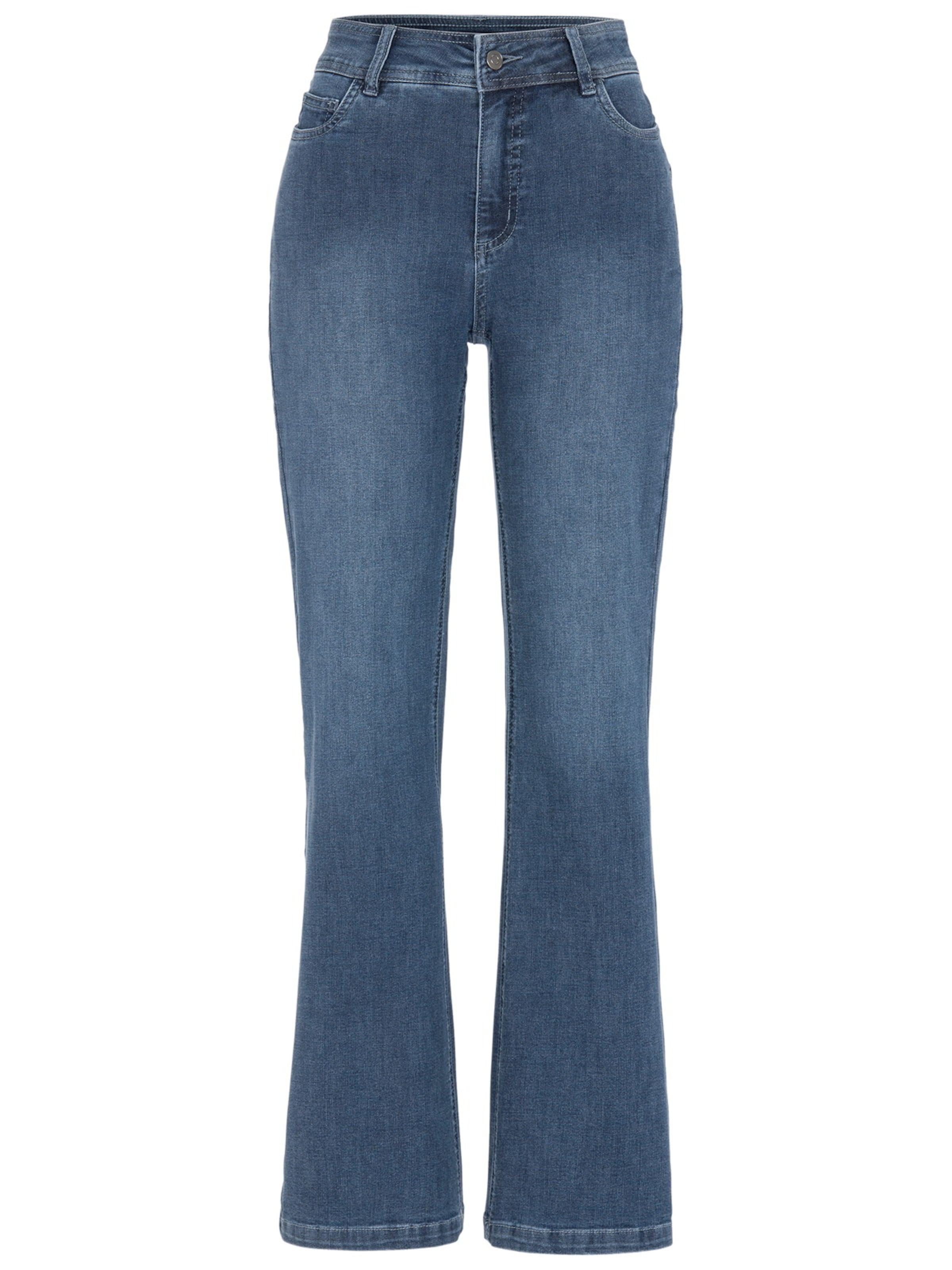 Cellbes of Sweden Flared Jeans in Blauw: voorkant