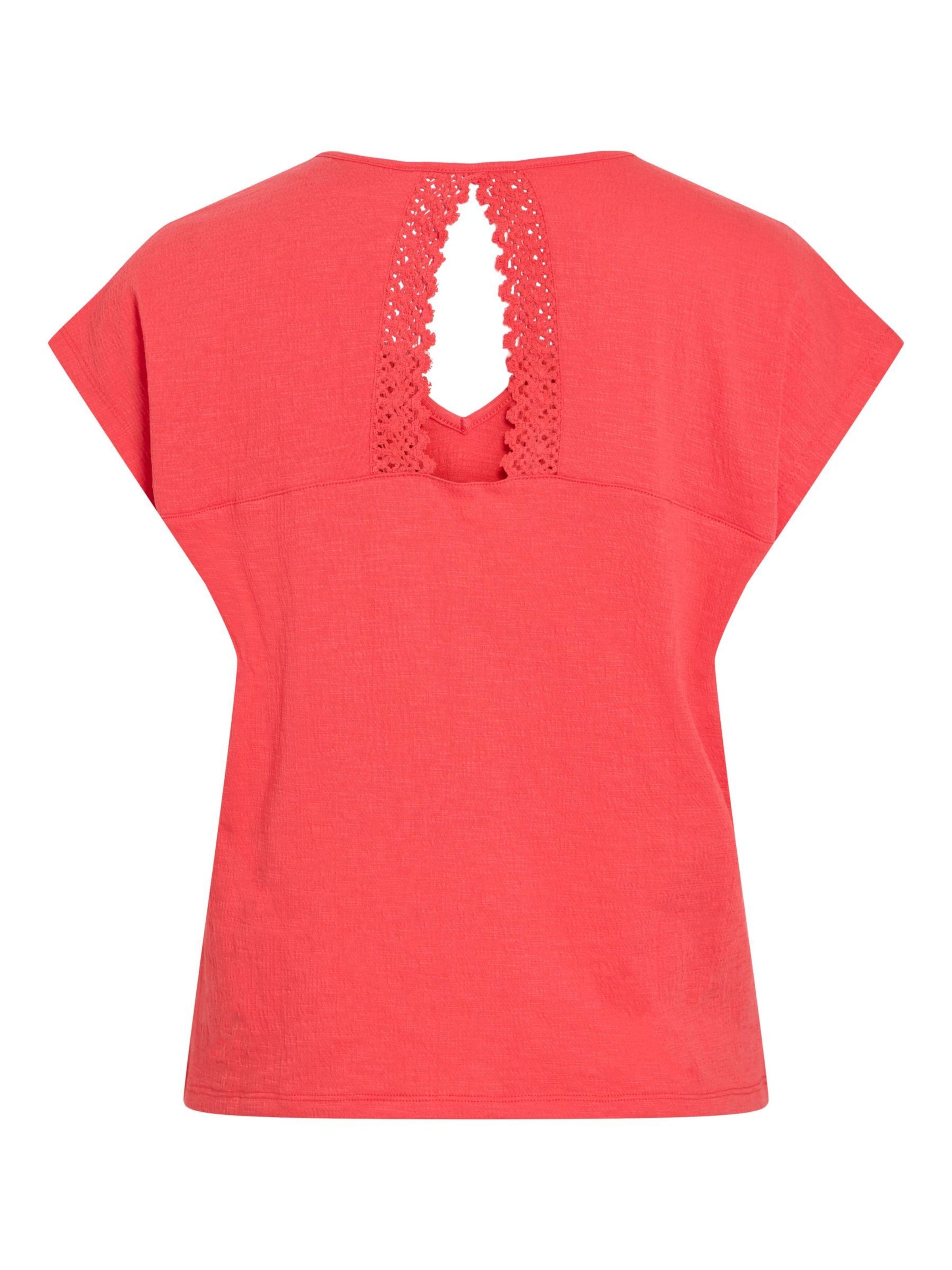 VILA Shirt 'VISyma' in Rood