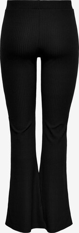 Only Petite Flared Broek 'Nella' in Zwart