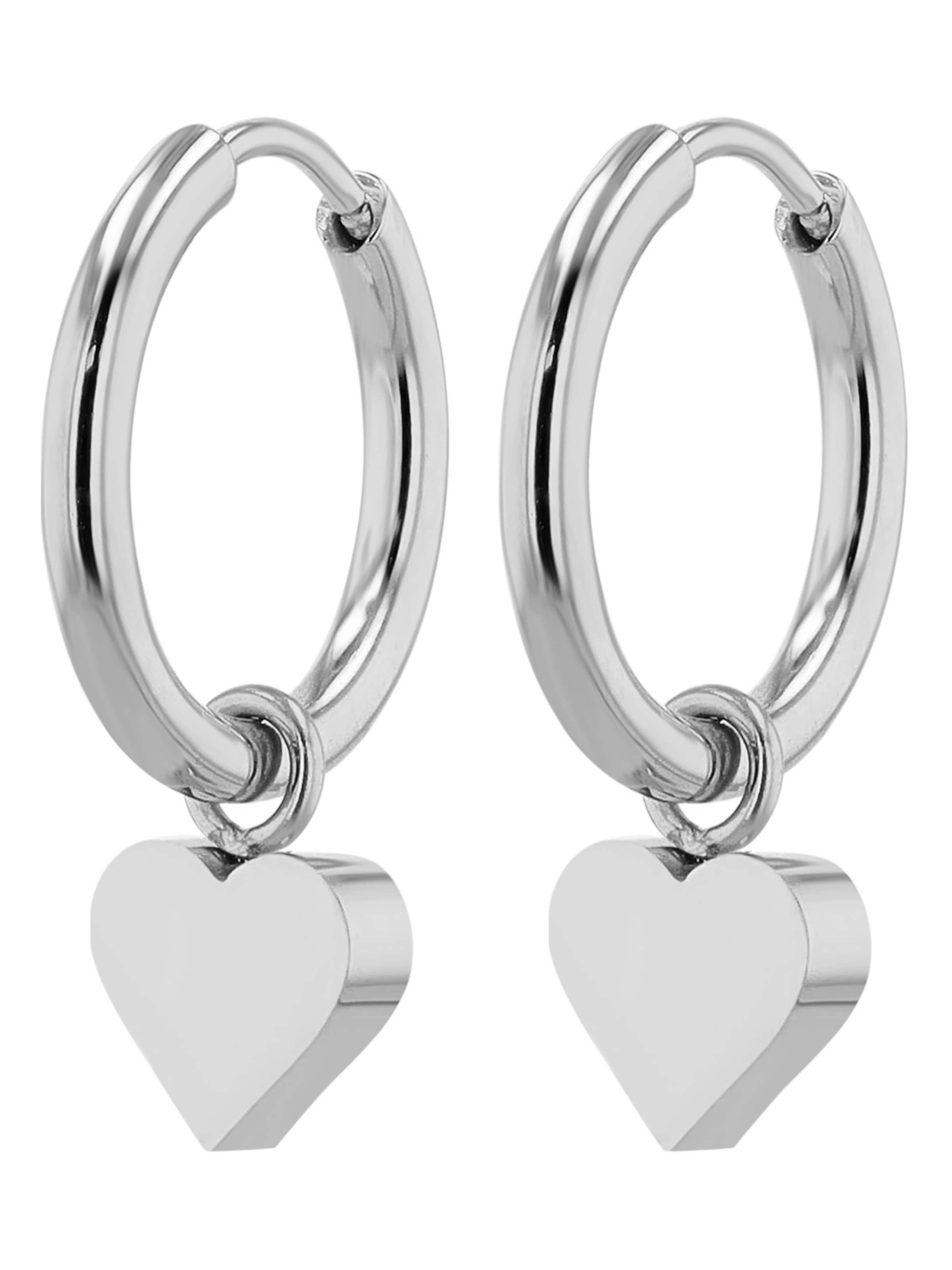 Akzent Earrings 'Samira, langlebig' in Silver
