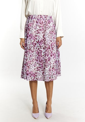 faina Skirt in Purple: front