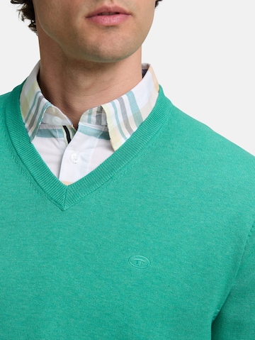 TOM TAILOR Pullover in Grün