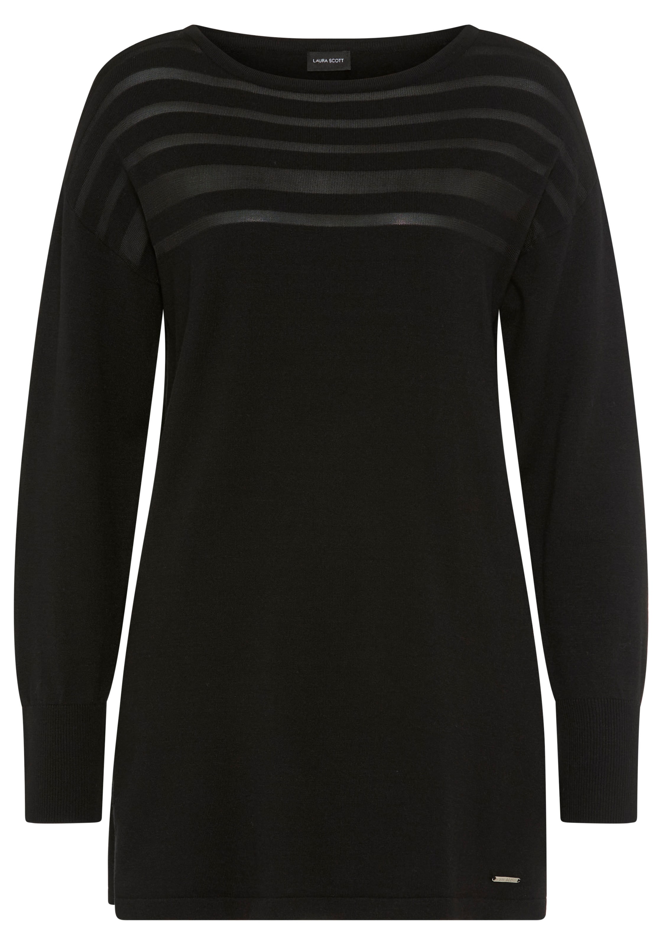 LAURA SCOTT Pullover in Schwarz: Vorderseite