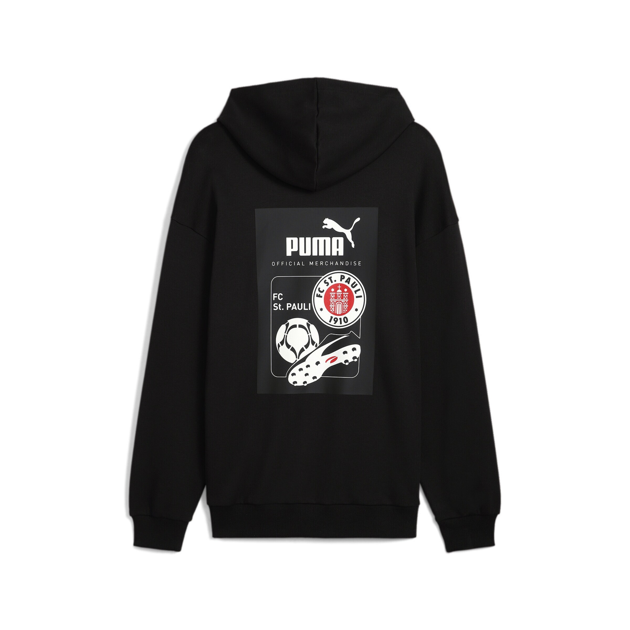 PUMA Sportsweatshirt 'FC St. Pauli' in Schwarz