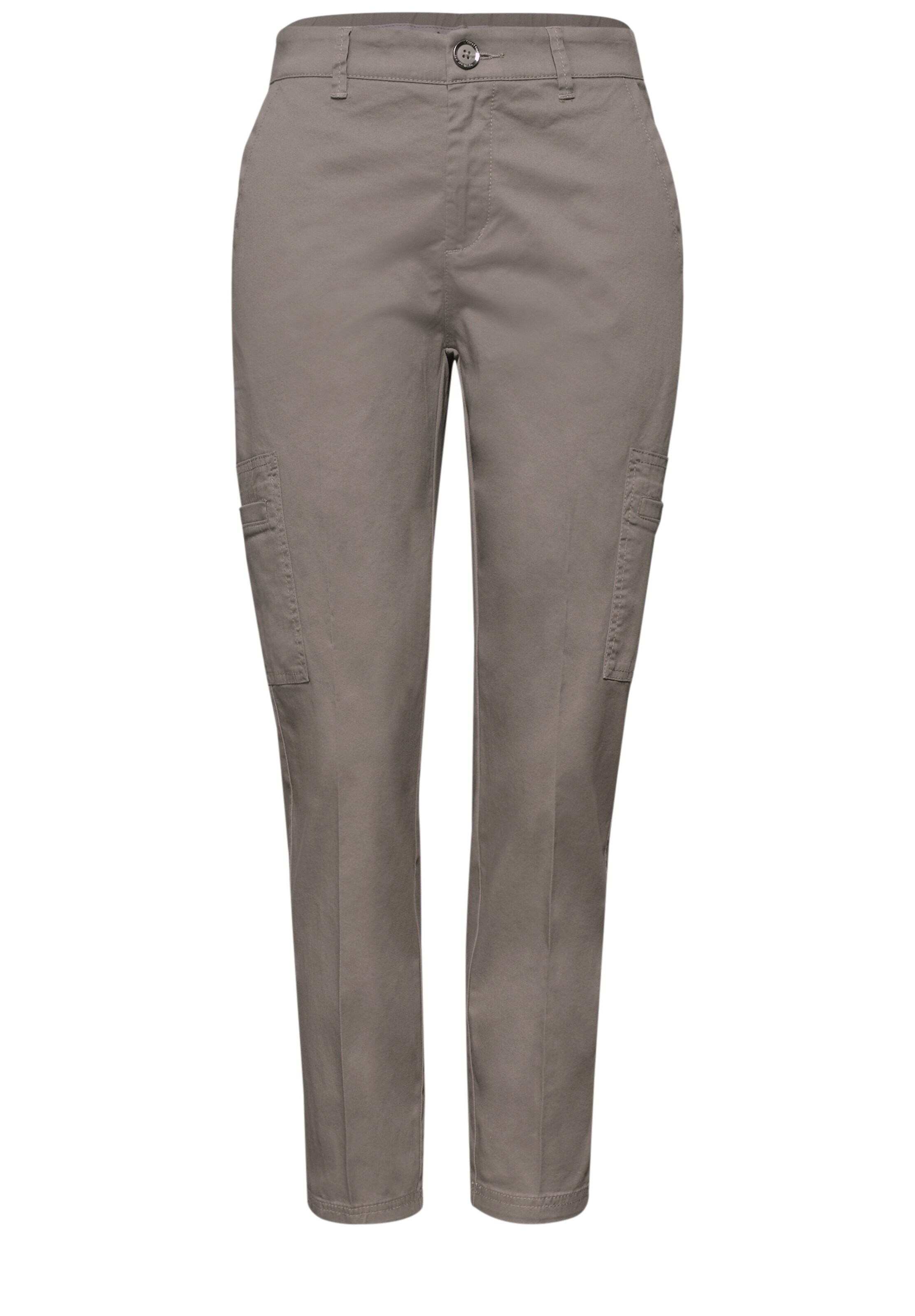 STREET ONE Slim fit Chino Pants in Beige: front