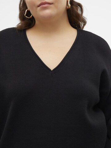 Vero Moda Curve Свитер 'VMCGold' в Черный