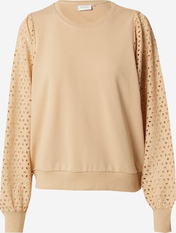 ONLY Sweatshirt 'DONNA' in Beige: front